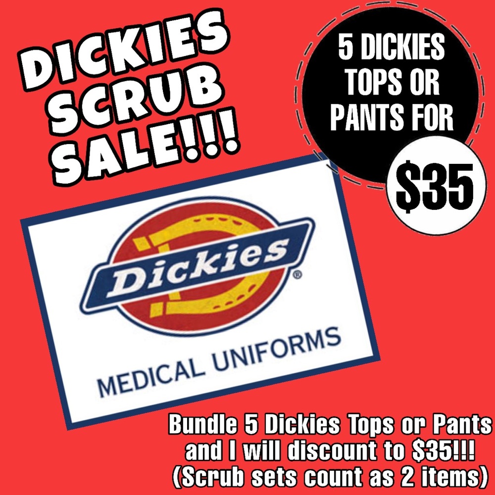 5 DICKIES ITEMS FOR $35!!!
